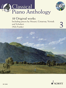 Classical Piano Anthology #3 piano sheet music cover